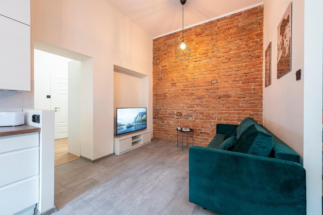 Red Brick Apartment Centrum Łódź Exteriör bild